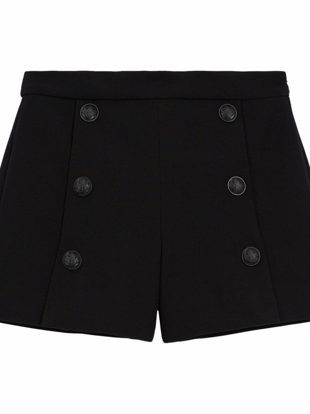 The Kooples Double-Breasted Button Shorts